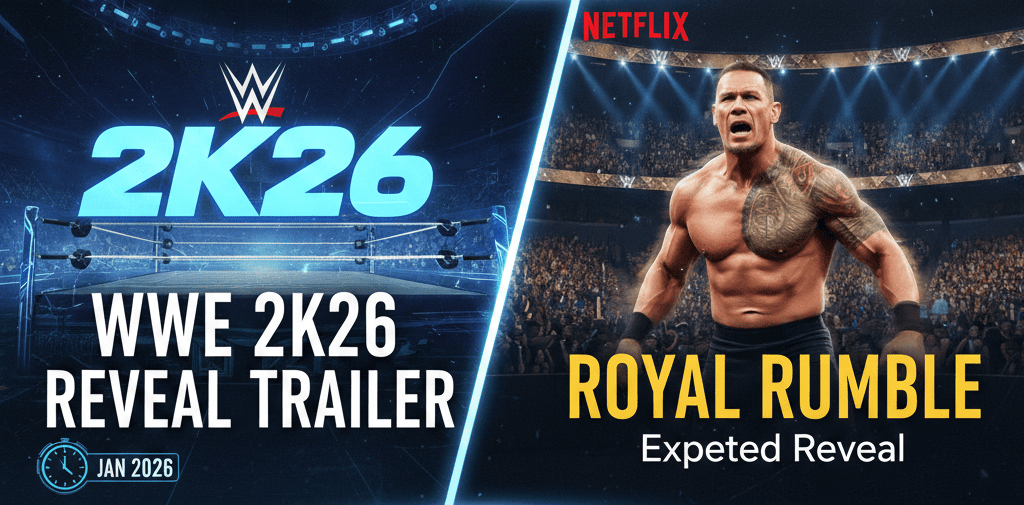 WWE 2K26 Reveal Trailer Reportedly Ready as Fans Await Official Announcement